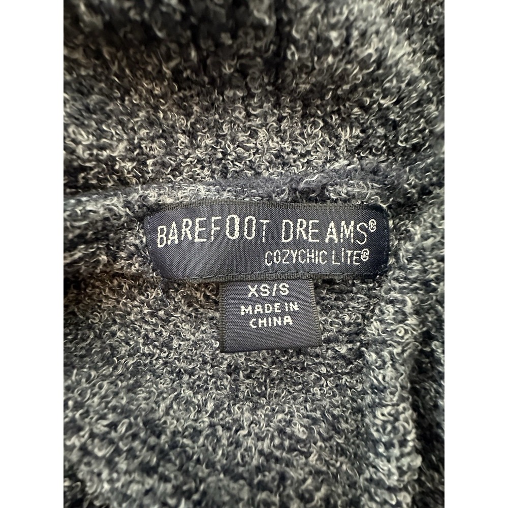 Barefoot Dreams Cardigan Top Women's XS/S Blue Cozy Outdoor Soft Stretch Pockets - Picture 3 of 8